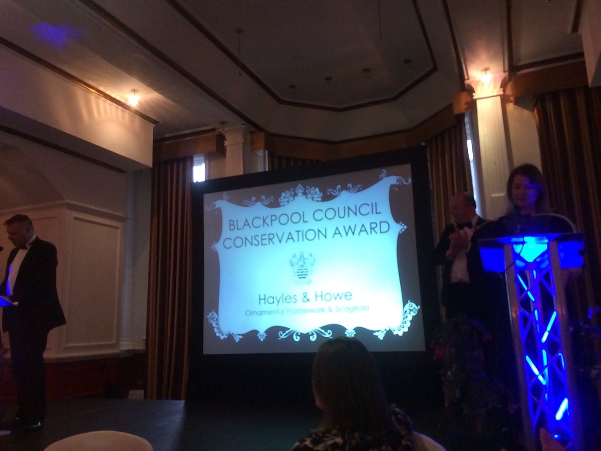 civic_voice's tweet photo. Here ⁦@BlackpoolCivicT⁩ Hales and Howe won ⁦@BpoolCouncil⁩ conservation award #civicvoiceawards https://t.co/9oZgY4rrgC