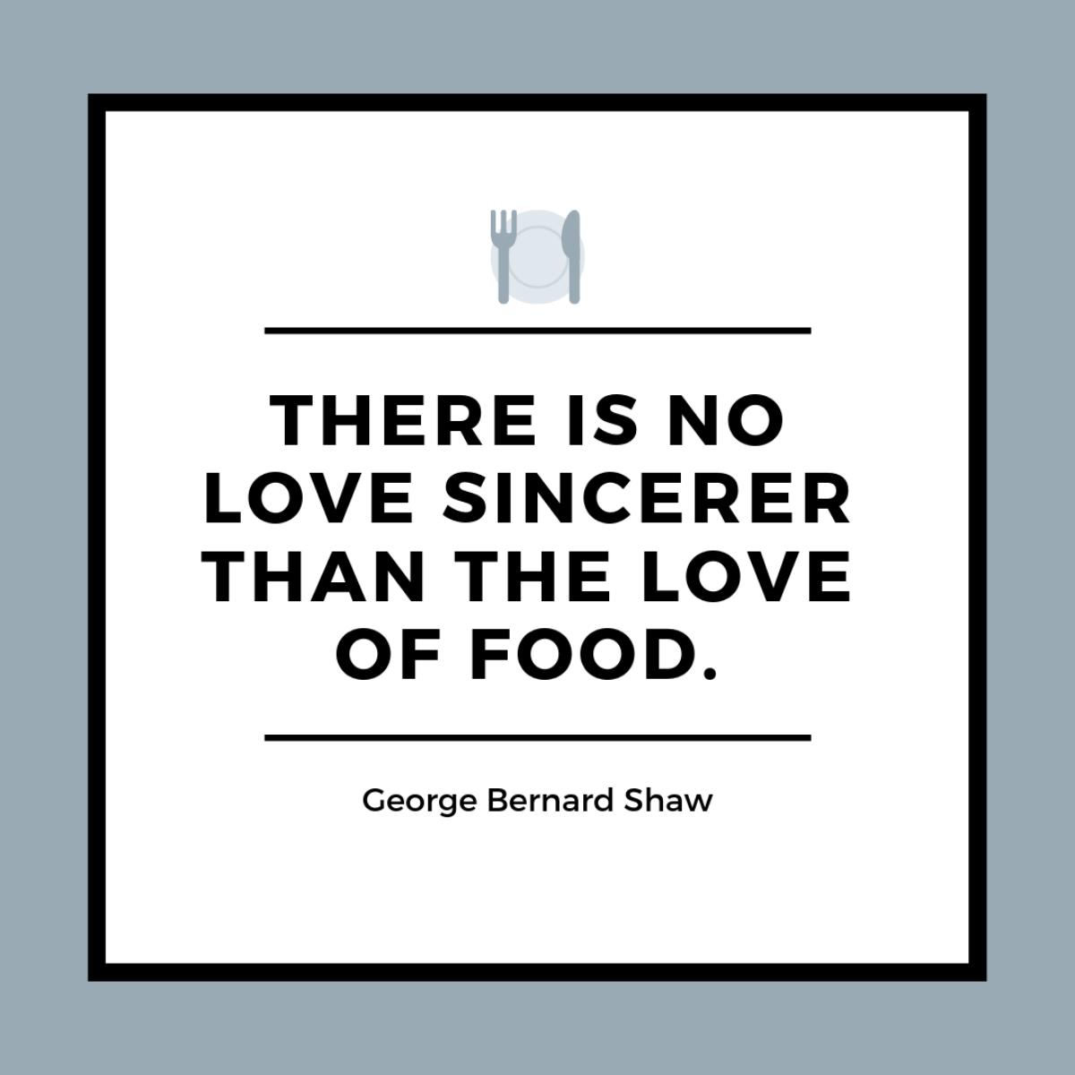 And there’s not greater joy than having you enjoying a meal at our place.