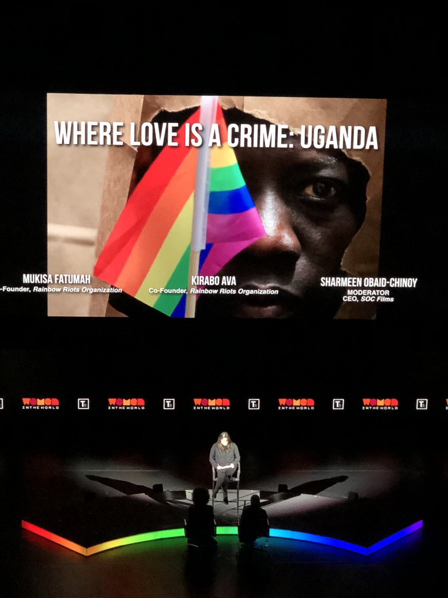 itsmona's tweet photo. “We live in fear and risk our lives to do the work we need to do. We can go to prison for life just for being who we are.” - @RainbowRiotsUg @WomenintheWorld #WITW @SOCFilms We stand with you! https://t.co/0xL0Vd7R1f