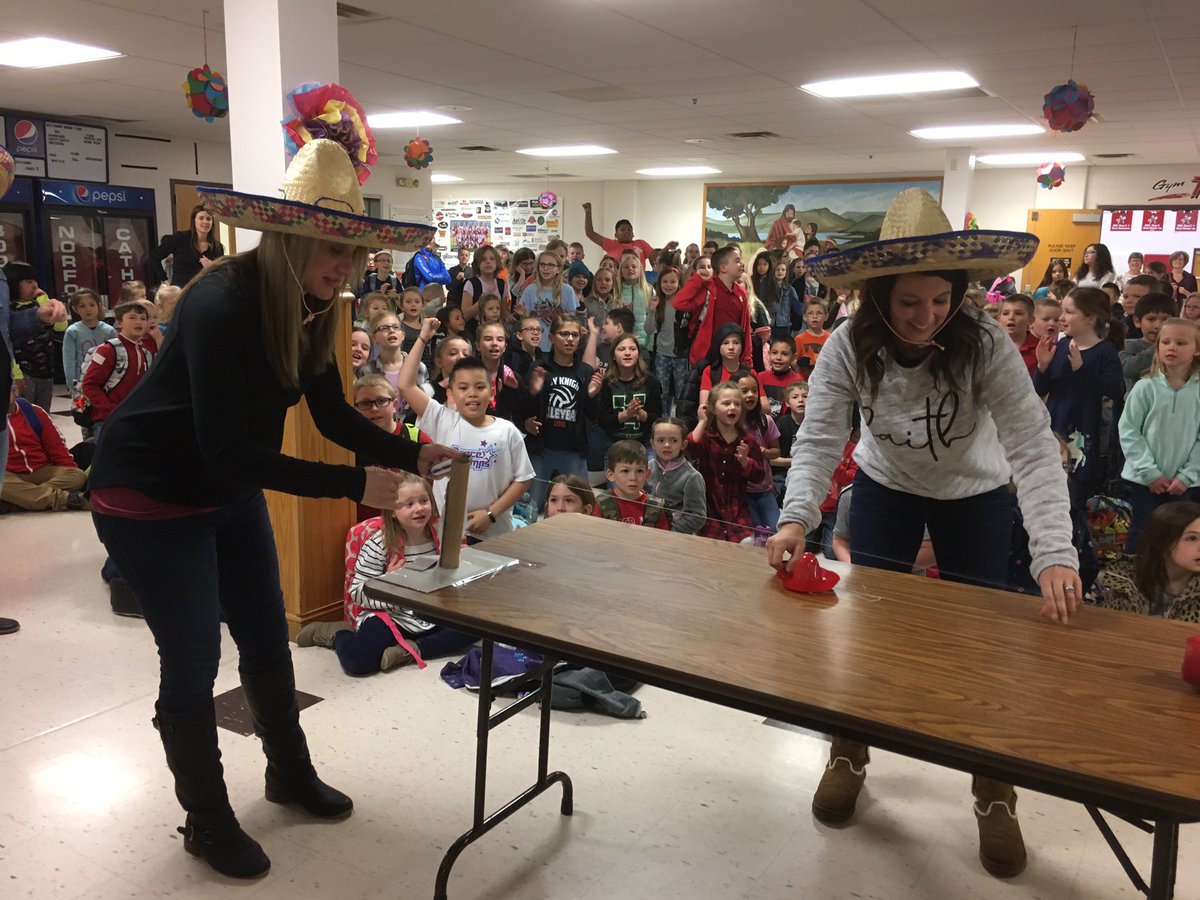 sullivankims's tweet photo. Staff Appreciation Week - Let’s taco ‘bout how awesome our staff is @NorfolkCatholic #fiesta #staffappreciationweek #amigos 🌮 🌵 https://t.co/BzcA6qwm0y