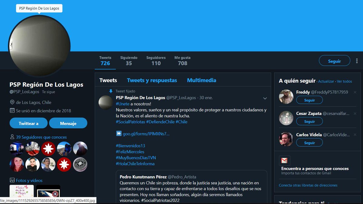 MSP_Central's tweet photo. Las cuentas oficiales del Partido en formación, Social Patriota, fueron  debidamente publicadas. Por tanto no podemos hacernos cargo del  contenido de publicaciones de cuentas, como esta,  que mal utilizan nuestro nombre y  simbología. https://t.co/M0c0V5TjDO