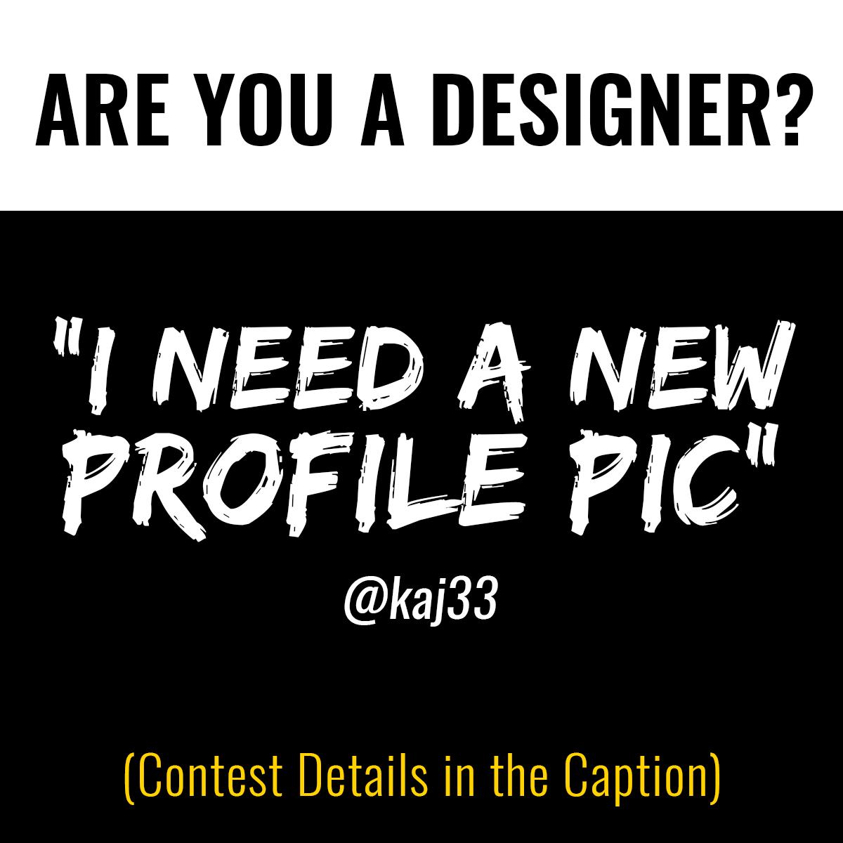 I need a new profile pic and thought, “Let’s showcase my followers’ work!” Create & upload a square image of me, then tag #KAJcontest. Winning image will be set as my profile pic, get a shout out & an autographed jersey! Contest ends Sunday, April 21st.
More contest info on IG