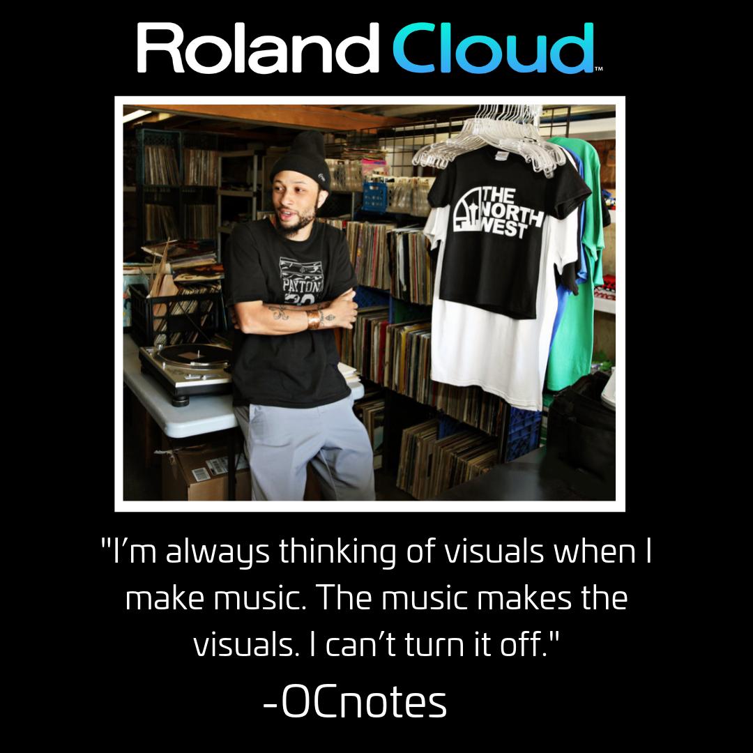 TheRolandCloud's tweet image. Artist Spotlight! @ocnotes transcends genre boundaries to calmly determine his own trajectory. He took a few moments to speak with Roland Cloud about his influences, numerous projects, and the visual aspects of music-making.

Read more: bit.ly/RCOCnotes