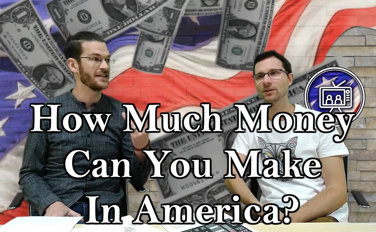 NEW VIDEO!  How Much #Money Can You Make In The #USA? 
--> youtu.be/WOLHBbMmjkU 

<a href="/VisitUSA_UK/">Visit USA UK</a>  @workntravell <a href="/WorkInTheUSAHQ/">Work In The USA 🇺🇸</a>  <a href="/cppsemester/">American Semester Program at Cal Poly Pomona</a> <a href="/VisitUSA/">Visit USA</a> <a href="/americanjoblist/">American Job List</a> <a href="/AmerJobsProject/">AmericanJobsProject</a> 
#AmericaDream #CEO #AmericanSalary #Richest #WorkintheUSA #AmericanJob