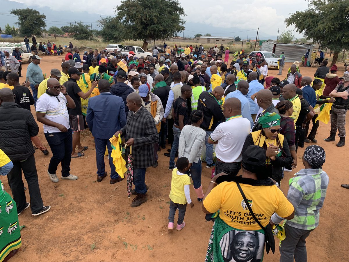 AndrinaMapitsi's tweet photo. Deputy President Cde DD Mabuza visited Mogalakwena Sub Region in Limpopo #VoteANC8May# https://t.co/IgmEHGbuQF