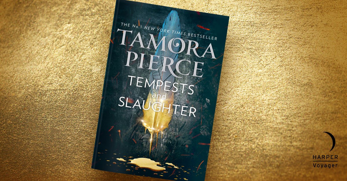 HarperVoyagerUK's tweet photo. This is the stuff of legends...

#TempestsAndSlaughter by @TamoraPierce out now.
https://t.co/Edl2dx0L6t https://t.co/44yLS7U08b