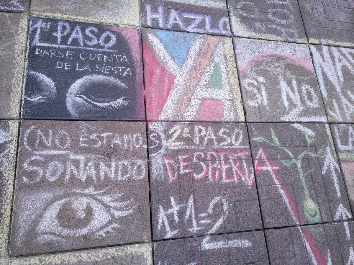 AmicsdelaTerra's tweet photo. Ha estat molt il·lusionant, bona feina artistes del #FridaysForFuture !  @ClimatestrikeB @EcoUib @ForMallorca https://t.co/RpF4mVK7Xa