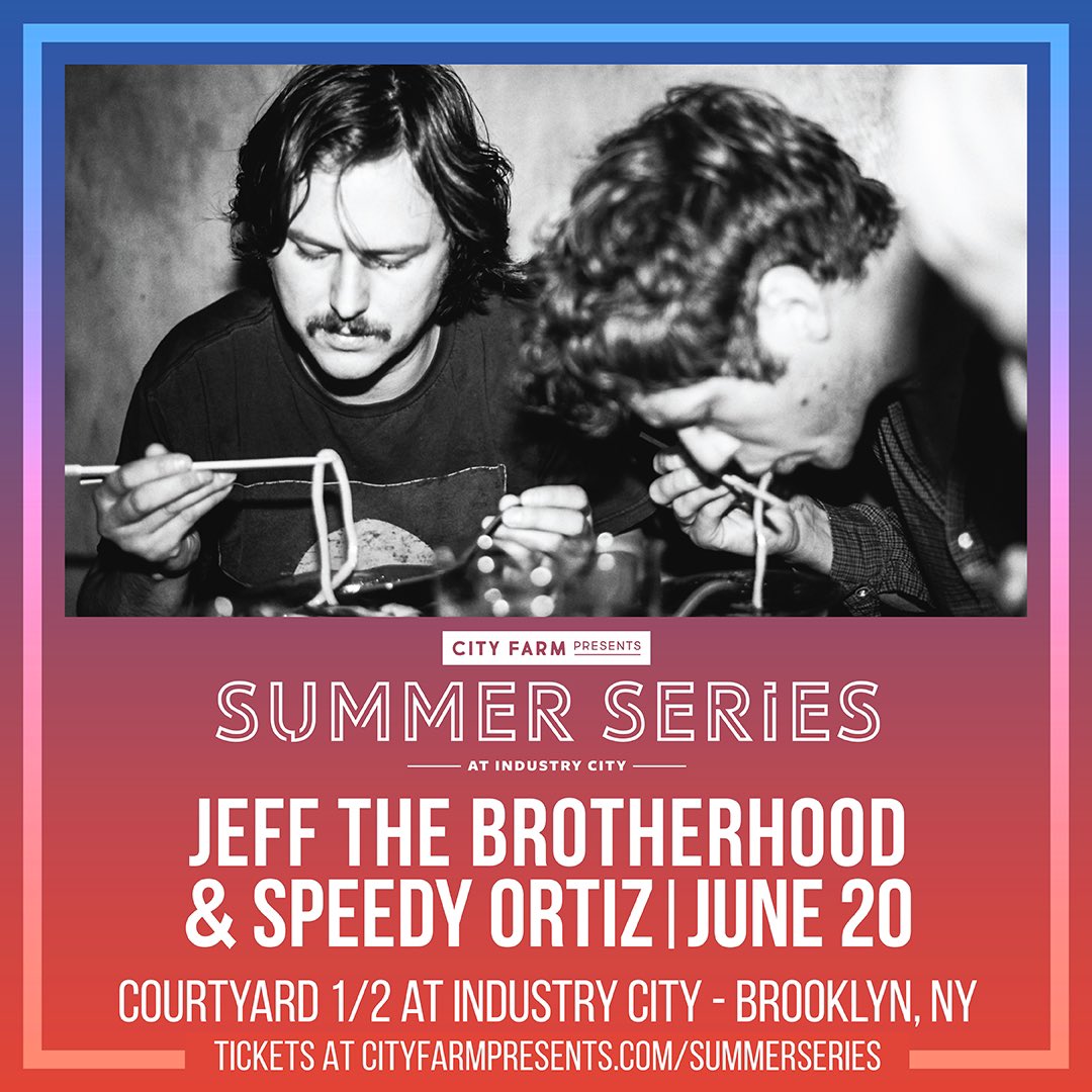 JEFFbrotherhood's tweet photo. Brooklyn, NY - 6/20/19 - Tix: https://t.co/6opgPAsuXF https://t.co/tZAp4BisOI