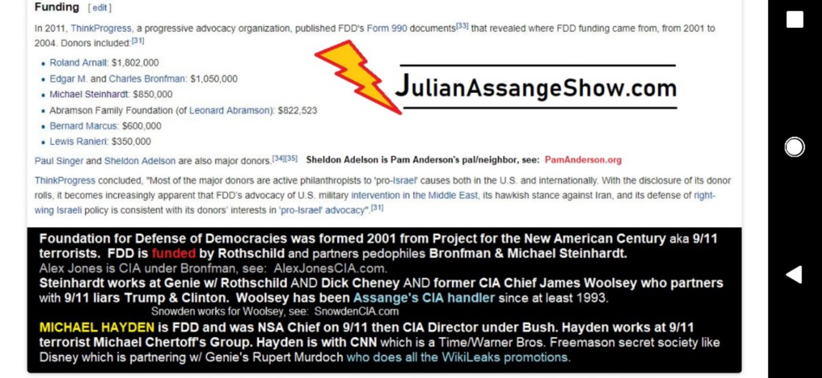 4. WikiLeaks CIA and Rothchilds