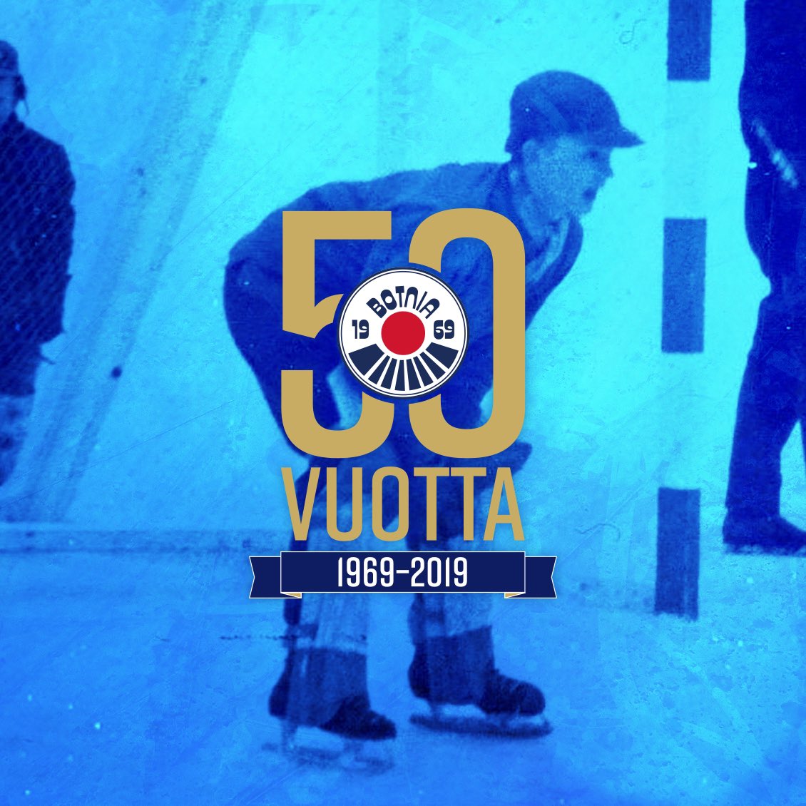 Yksi unelma, yksi elämäntyö, yksi seura. Kiitos Pekka! 💙👊 #botnia50vuotta #botniabandy