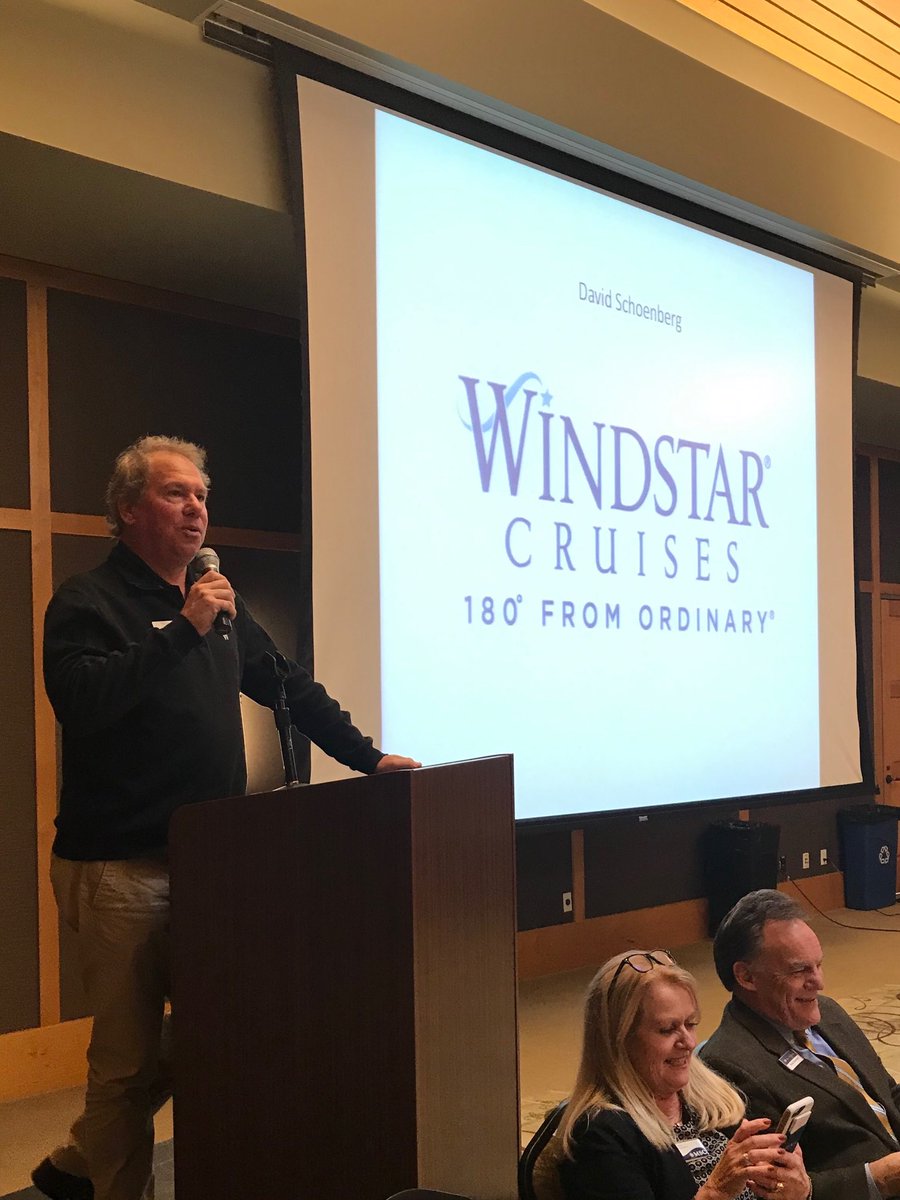 davidschoenberg's tweet photo. Spreading the word about ⁦@WindstarCruises⁩ at the Sacramento ASTA City2Sea trade event. https://t.co/n6SlFWXLpQ