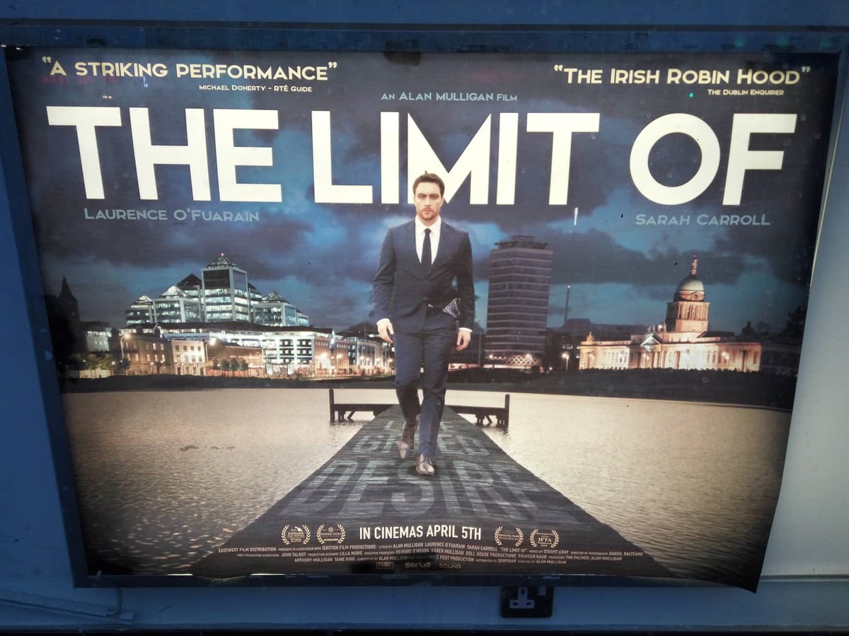 <a href="/TheLimitOfMovie/">The Limit Of</a> is an incredible #movie that will blow your mind!
Really good storyline of <a href="/Alanmulligan4/">Alan Mulligan</a> and great acting from @LFuarain and <a href="/SillineySarah/">Sarah Carroll</a>! 🎞️

#Irish #powerfulmovie #excellent #cinematography #soulless #bankers #wearehumans #filmmaking #drama #thriller #cinema