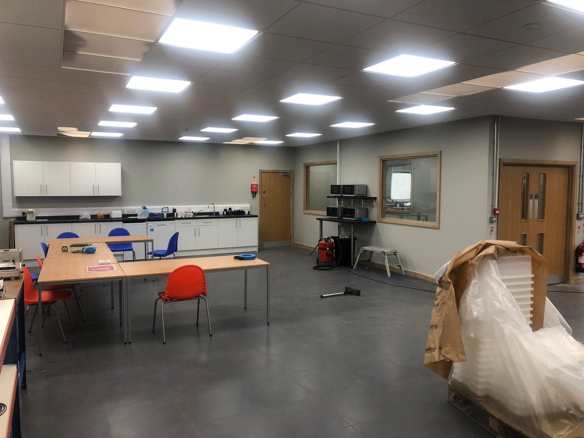 gandkbuilders's tweet photo. Factory fit out completed in Holmewood this week https://t.co/VqFfFOb7kh