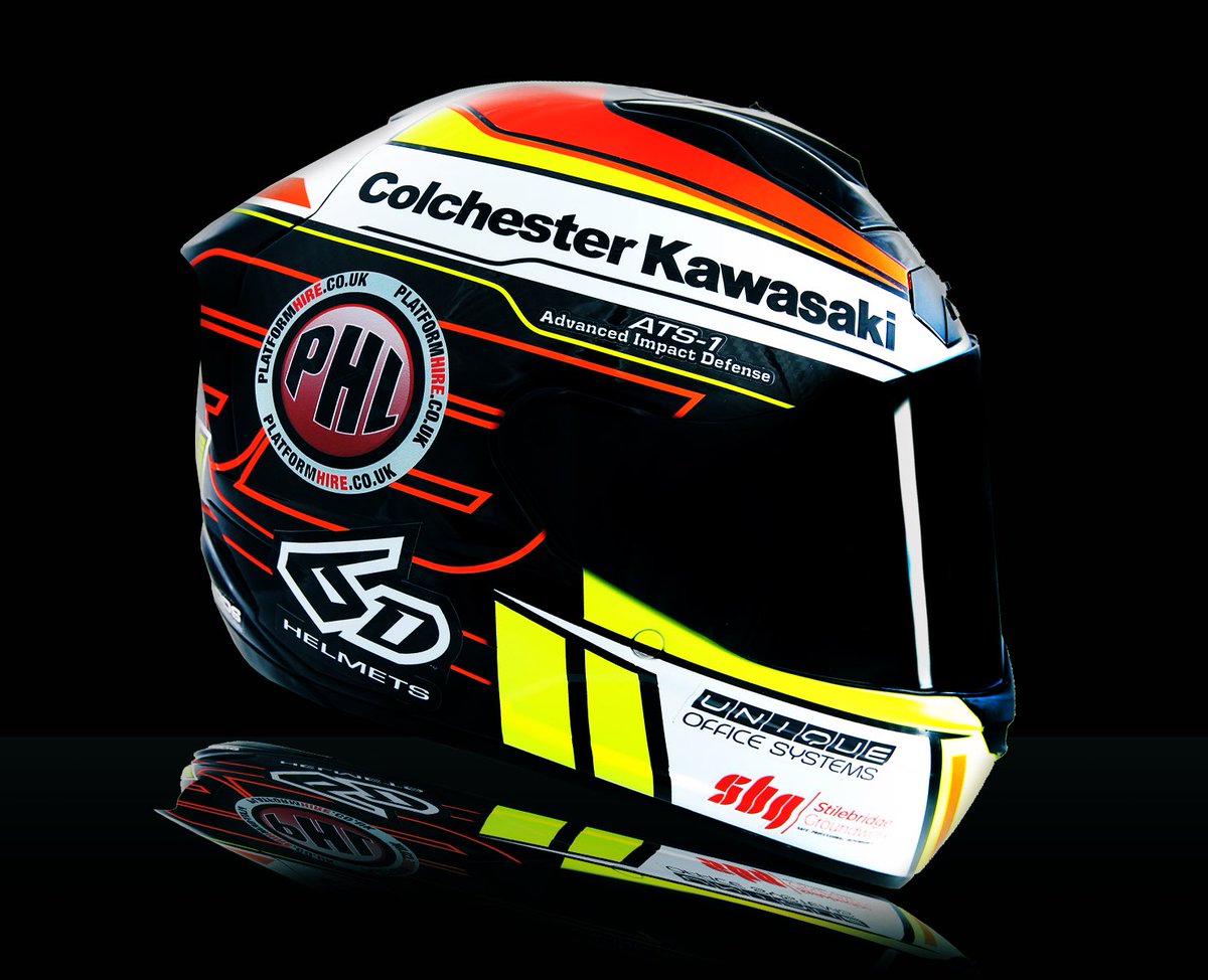 The NEW <a href="/Buchan83/">Danny Buchan</a> 6D Helmet for 2019 <a href="/OfficialBSB/">Bennetts British Superbike Championship</a> @FS3racing