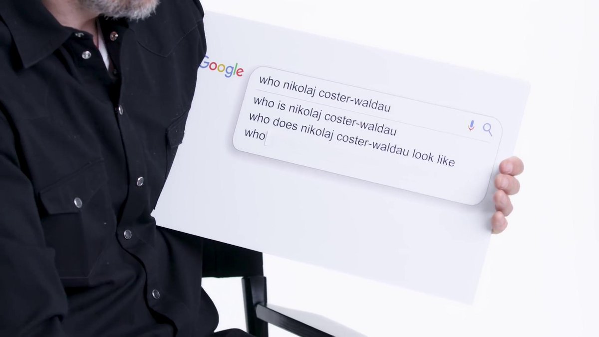  #NikolajCosterWaldau  #WIRED A Thread. (Part 2)"Who does Nikolaj Coster-Waldau look like? (...)in the beginning of  #GameOfThrones he looked like Prince Charming from Shrek and also I've been told...what's the guy from the show Lost?""Sawyer""Yeah. I look like my mum as well"