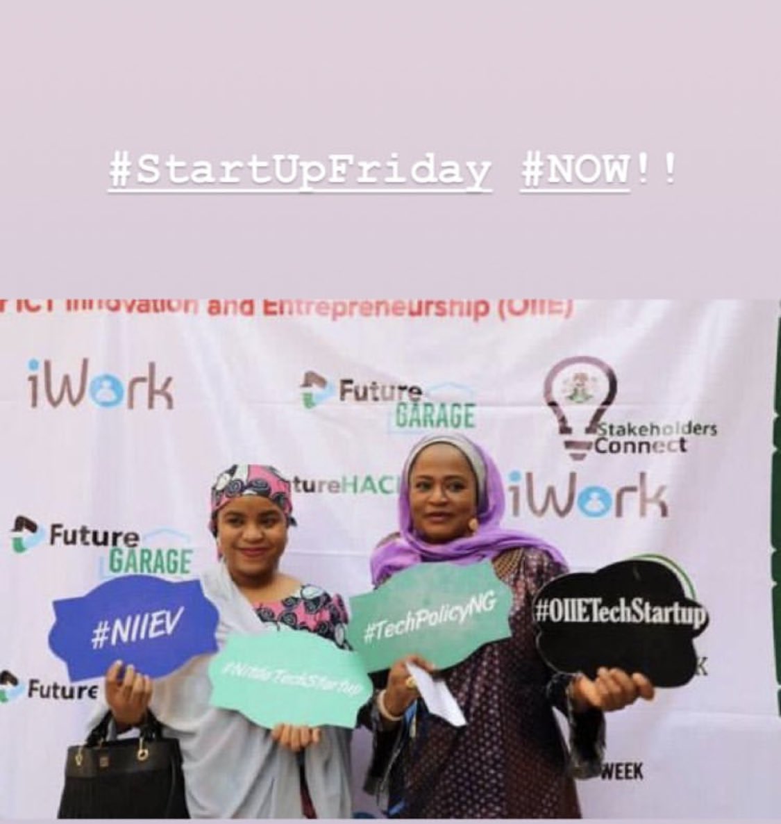 We have proven to them today even in Techpreneurship “kano ko dame kazo an fika”. 
There was massive turnout, innovative startups, amazing speakers and above all a female winner (startup pitching competition).
#SUFKano2019
#StartUPFriday 
#SUFNorthWest 
#OIIE
#NITDANigeria