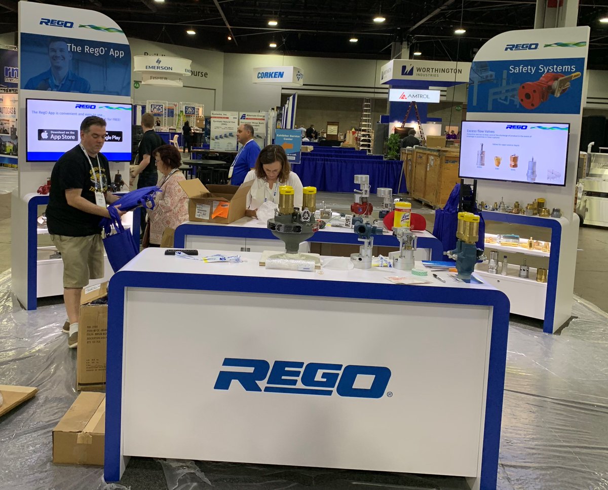 RegOproducts's tweet image. It's nearly here! We are busy stocking the booth and getting ready for the NPGA Southeastern Conference &amp;amp; Expo. We can't wait to show you all that's new and improved from RegO! See you tomorrow at booth 739 in Atlanta!