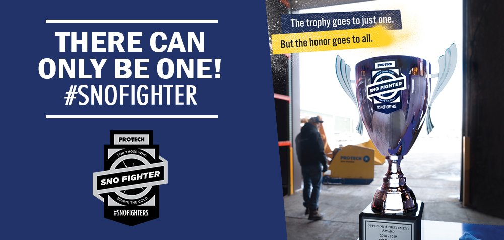 SnoPusher's tweet photo. For many areas, the threat of snow is fading, which means it's time to name Sno Fighter of the Year.  Did you win?  Find out at https://t.co/05mkx11jbn

#snowpusher #snowplow #snowfighter #snofighters https://t.co/HUBwDFwXGi