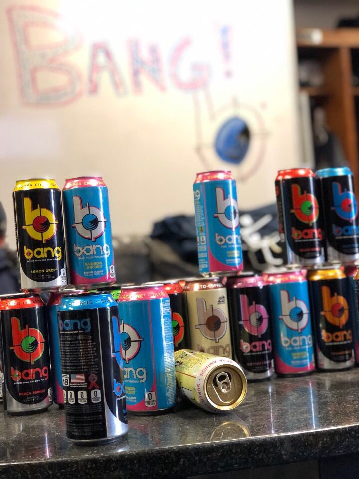 NiccyC_'s tweet photo. @SAUCougarsBSB are confirmed the Biggest Bang fans in the country, we even gave up drinking water as a team so we can only fuel ourselves with the most prestigious drink in the world. We’re ready to talk sponsorships whenever you guys are 😎😎 @BANGenergy @BangEnergyCEO https://t.co/jiWsmWGzOP