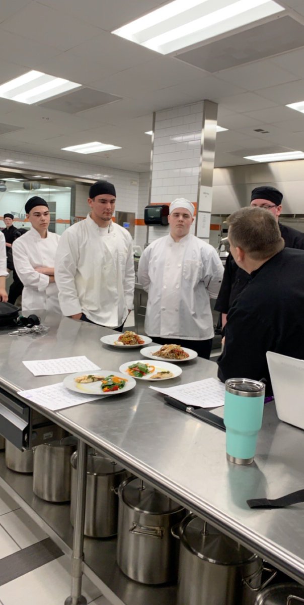 CulinaryMrs's tweet photo. Western Iowa Tech Skills Day. We had two students on the first place team! Great job to all teams. #prostart @SCCareerAcademy #techskillsday #21stcenturyeducation #facs https://t.co/6EQntOCEzu