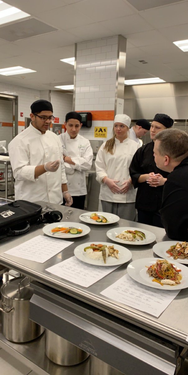 CulinaryMrs's tweet photo. Western Iowa Tech Skills Day. We had two students on the first place team! Great job to all teams. #prostart @SCCareerAcademy #techskillsday #21stcenturyeducation #facs https://t.co/6EQntOCEzu
