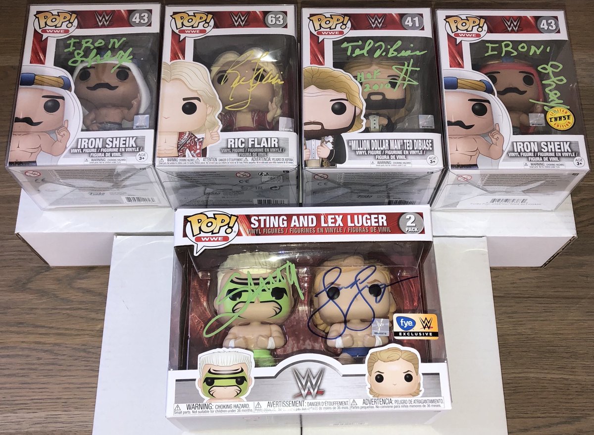 autograph funko mystery box