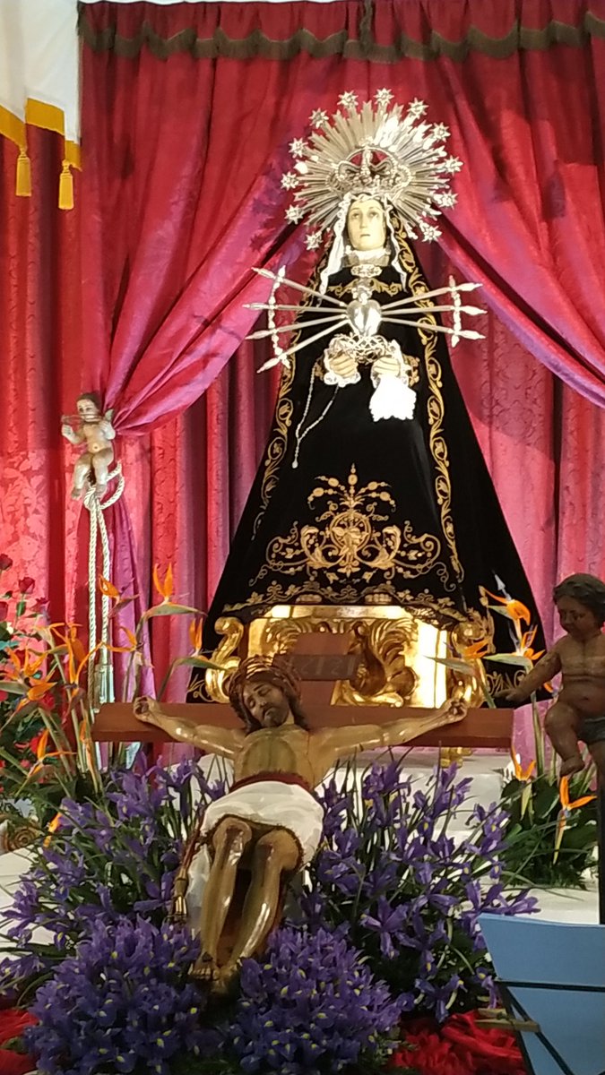 ignasirubi's tweet image. Mare de Déu dels Dolors #devoció #sentiment #respecte #sitges #ermitasantsebastià