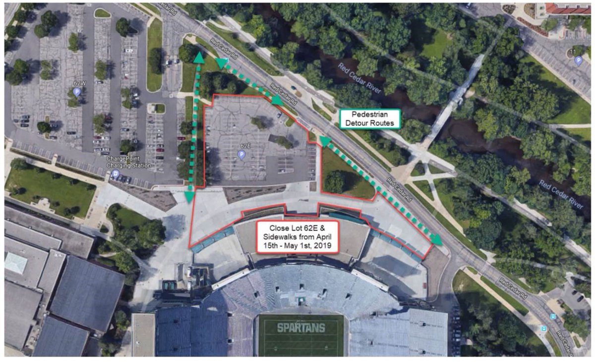 Msu Spartan Stadium Seating Chart