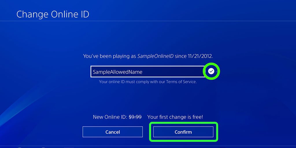 Ask PlayStation on X: Checking on whether an online ID you want is  available? Simply type it in the online ID field. You'll see a message in  red should the name be