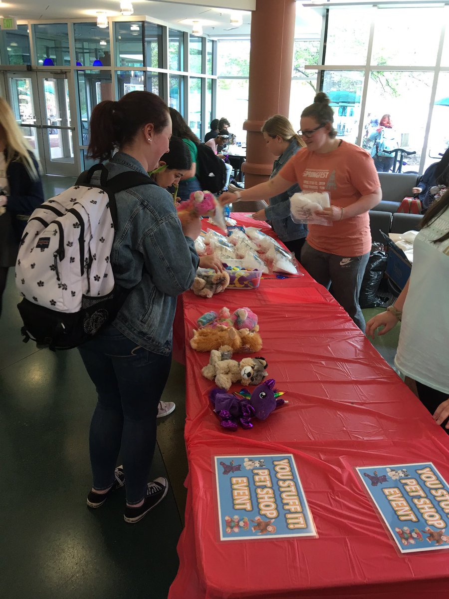 USI_SpringFest's tweet image. Stuffed animals &amp;amp; Bamboo right now! Come visit the University Center to get yours!