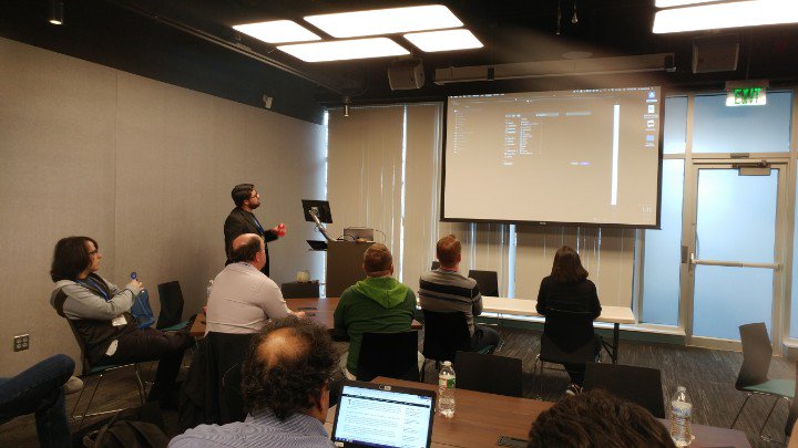 AgileNewEngland's tweet image. My feeling when the mob decides to do the coding kata in a language nobody in the room knows... #MobProgramming2019