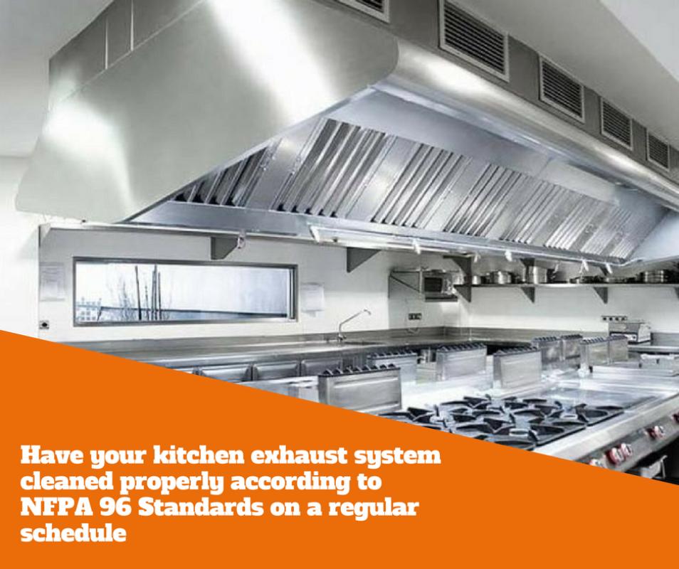 sundevilhoods's tweet image. If you are a restaurant owner or facility manager, always remember to have your kitchen exhaust system cleaned properly according to NFPA 96 Standards on a regular schedule. bit.ly/2G3x4lv #FireSafety #GreaseFire