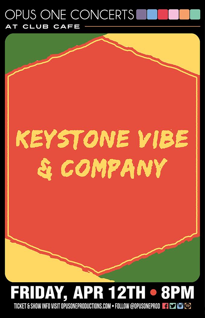 TONIGHT! <a href="/ClubCafeLive/">Club Cafe</a>: Keystone Vibe &amp; Company w/ <a href="/brahctopus/">Brahctopus</a>, LWM! $15, Doors 7PM, Tix: bit.ly/0412keystonevi…