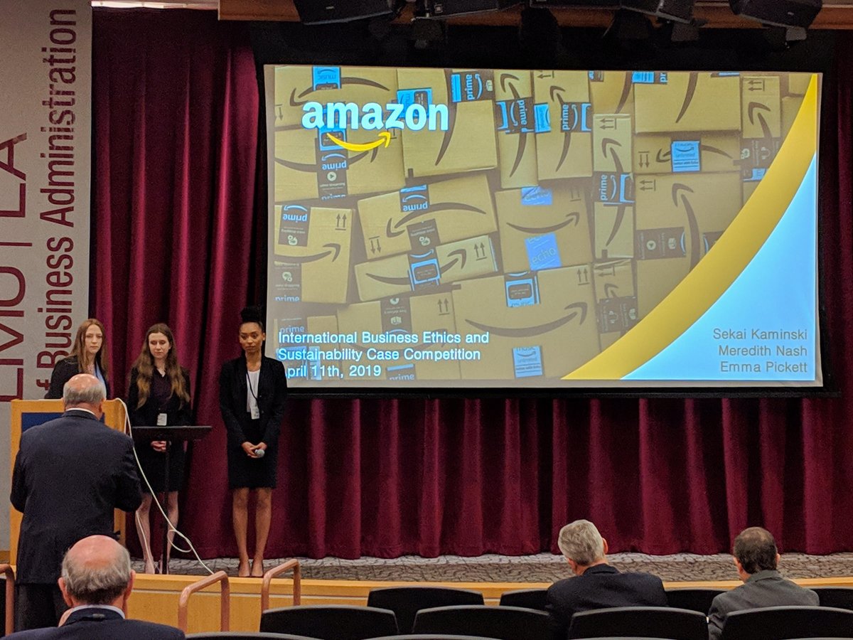 The Gabelli School of Business is proud of our students that attended and presented at the 2019 International Business Ethics and Sustainability Case Competition (IBESCC), which concluded today at Loyola Marymount University in Los Angeles. What an accomplishment!