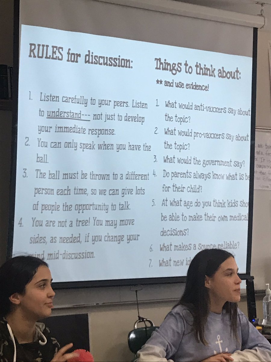 kate_marci_'s tweet photo. Such great S participation today! Debated whether it should be mandatory to vaccinate your kids. As you can see, they were thinking so much, they kept changing their minds! #daybeforespringbreak #stillworking #testprep https://t.co/SzdfsqHTFC