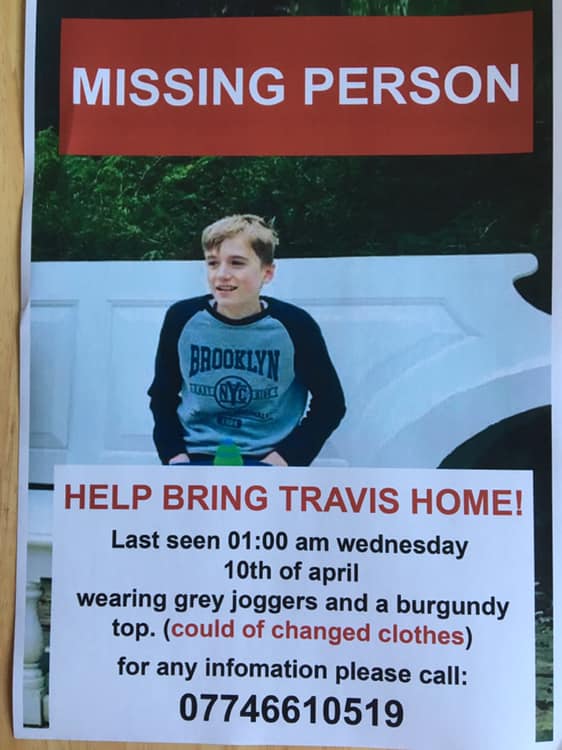 This young lad, Travis Golden, has gone missing in Harrogate. He is the son of a serving soldier. Please RT and help bring him home safely. #HelpBringTravisHome <a href="/AFVBC/">AFVBC</a> <a href="/ArmyWestMids/">Army West Midlands</a> @ForcesRadioBFBS @SAFVBC <a href="/VETERANSCHARITY/">The Veterans Charity</a> <a href="/C131Emma/">EmmaC131</a> <a href="/Ed_Stafford/">Ed Stafford</a> <a href="/scaleybrat/">Jim Foreman</a>