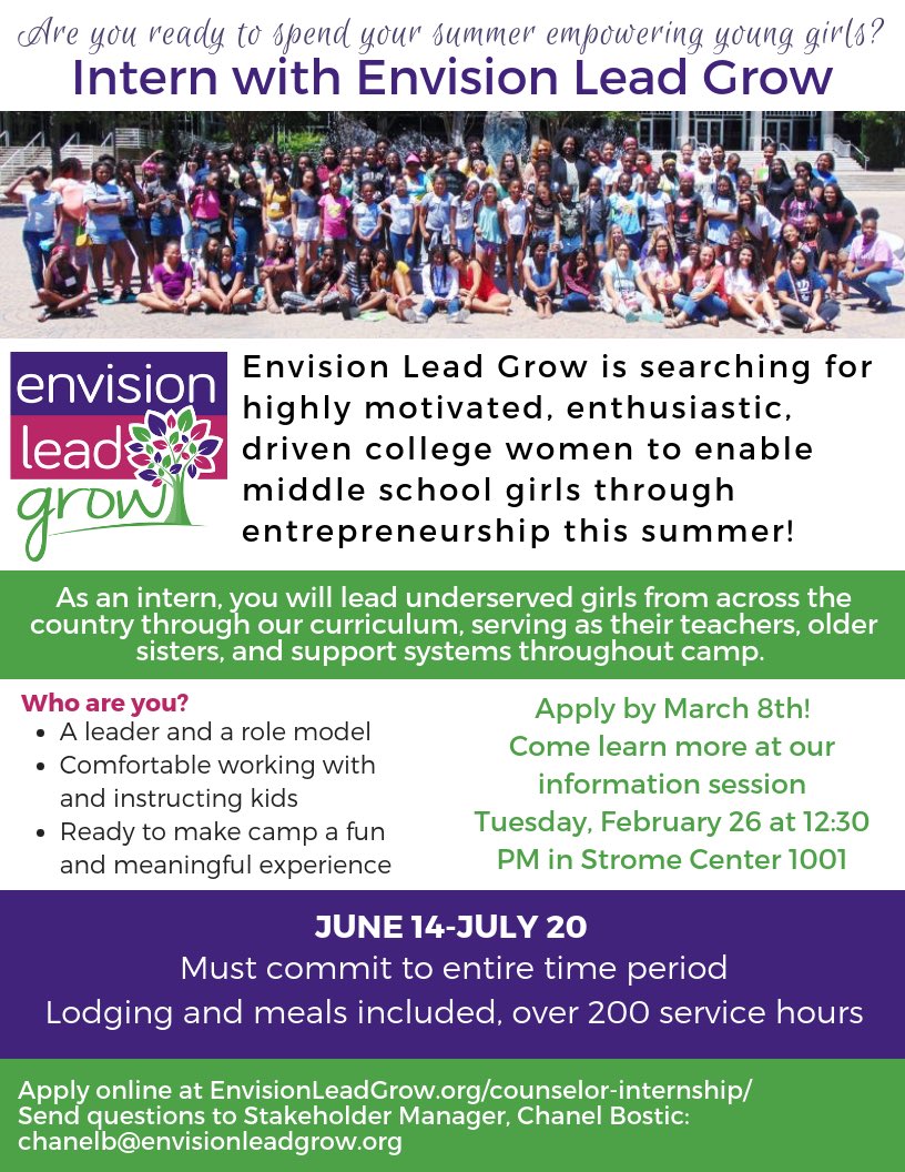 nysnotes's tweet photo. @EnvisionLeadGro is still looking for TWO more interns for this summer! Incredible opportunity to build the community and yourself, college-aged women. DM if interested! https://t.co/3bCPJNzULF