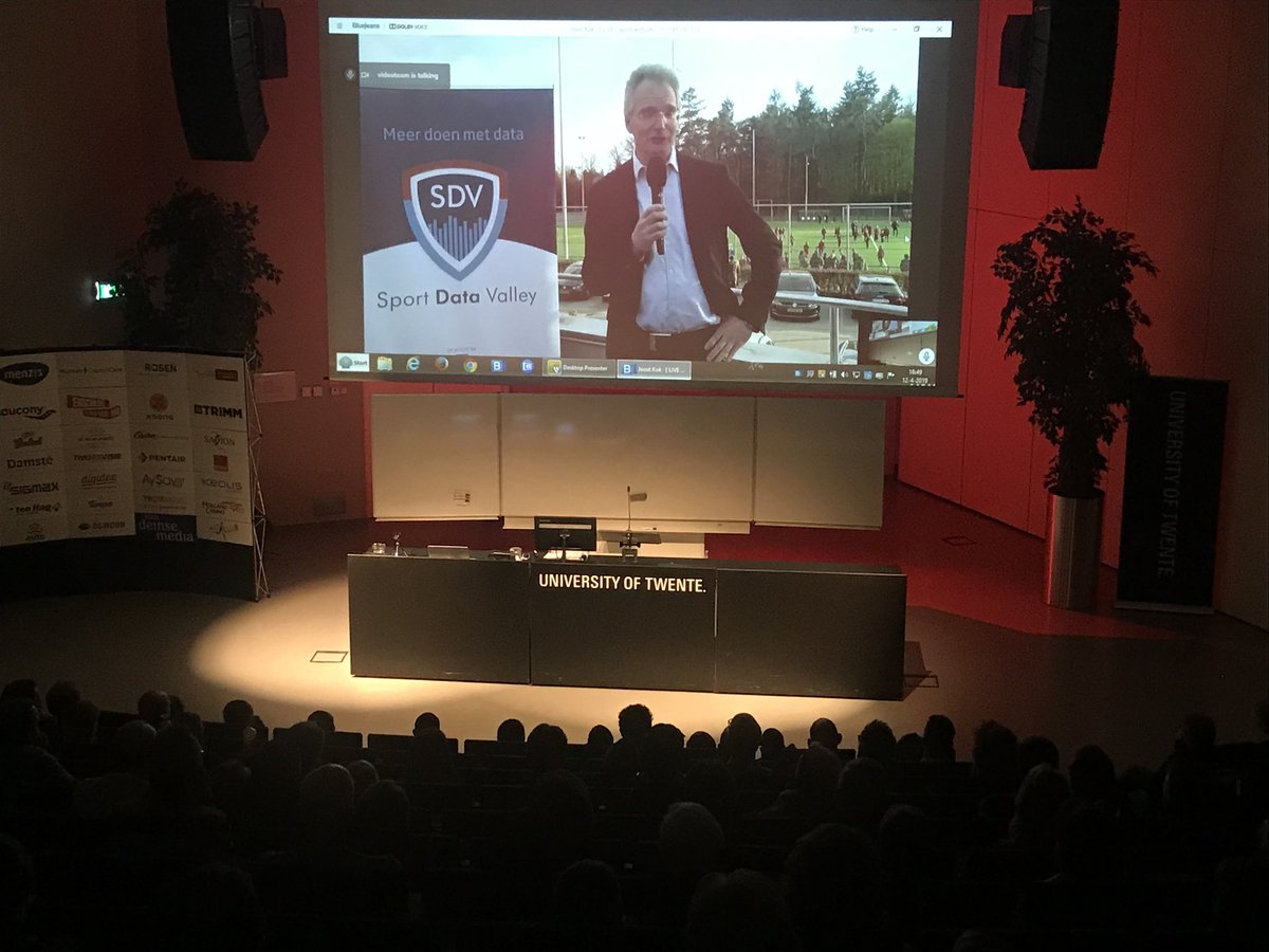 Live verbinding met RTV Joost en het bemeterde voetbalveld van de Universiteit Twente tijdens het congres Get Ready, voorafgaand aan de Enschede Marathon. Met <a href="/joostnkok/">Joost Kok</a>, één van de initiatiefnemers van Sport Data Valley.