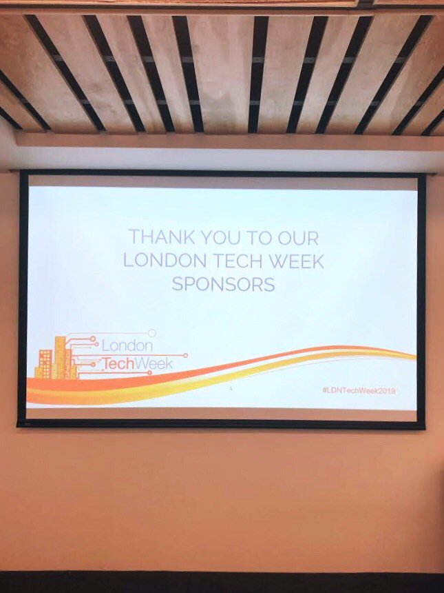 TechAlliance's tweet photo. With #LDNTechWeek2019 coming to a close, we'd like to acknowledge our sponsors' generous contributions. Big thanks to Premier Sponsor @JonFerrara_TD, #TechcellenceAwards Celebration & Mixer Event Sponsor @HSBC_CA & our two Tech Champions https://t.co/1kr9m7hTGi & @FullyManaged! https://t.co/q86frhsXcx