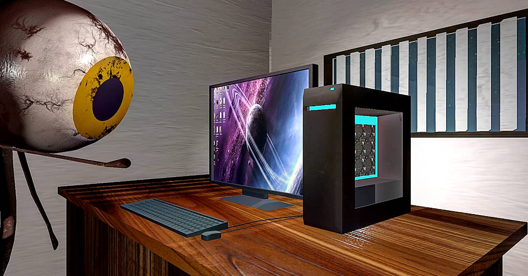 project8vr's tweet photo. Another weekly freebie for the @highfidelityvr marketplace.
Decorate your virtual office with this computer model 🖥⌨🖱.
#highfidelityvr #vr #virtualreality #computer #office #marketplace #freebie #free https://t.co/ITGHsa5yYs