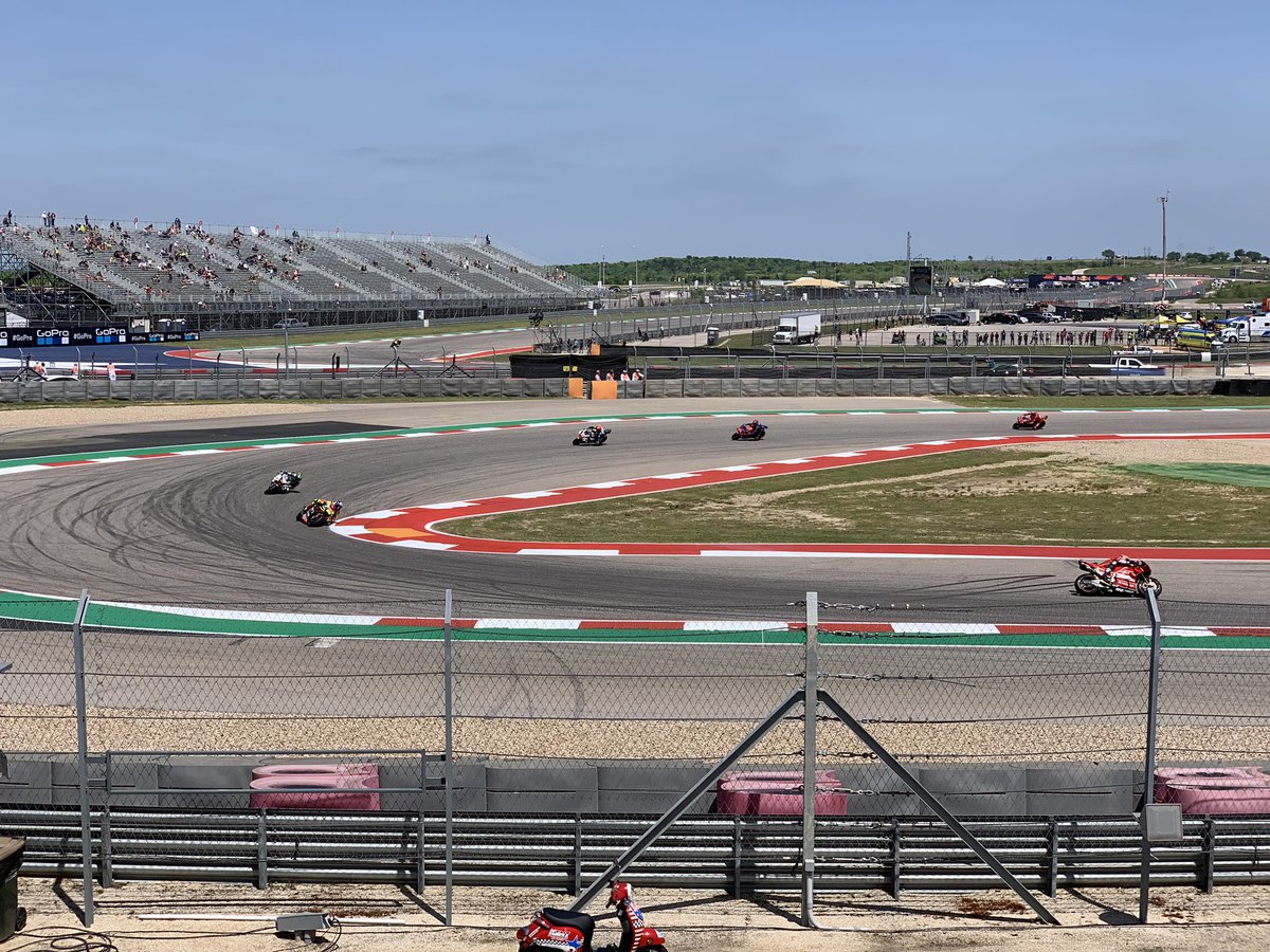 stavmar's tweet photo. @MotoGP @COTA for the #USGP at #Turn15. https://t.co/mj1IrETxRw