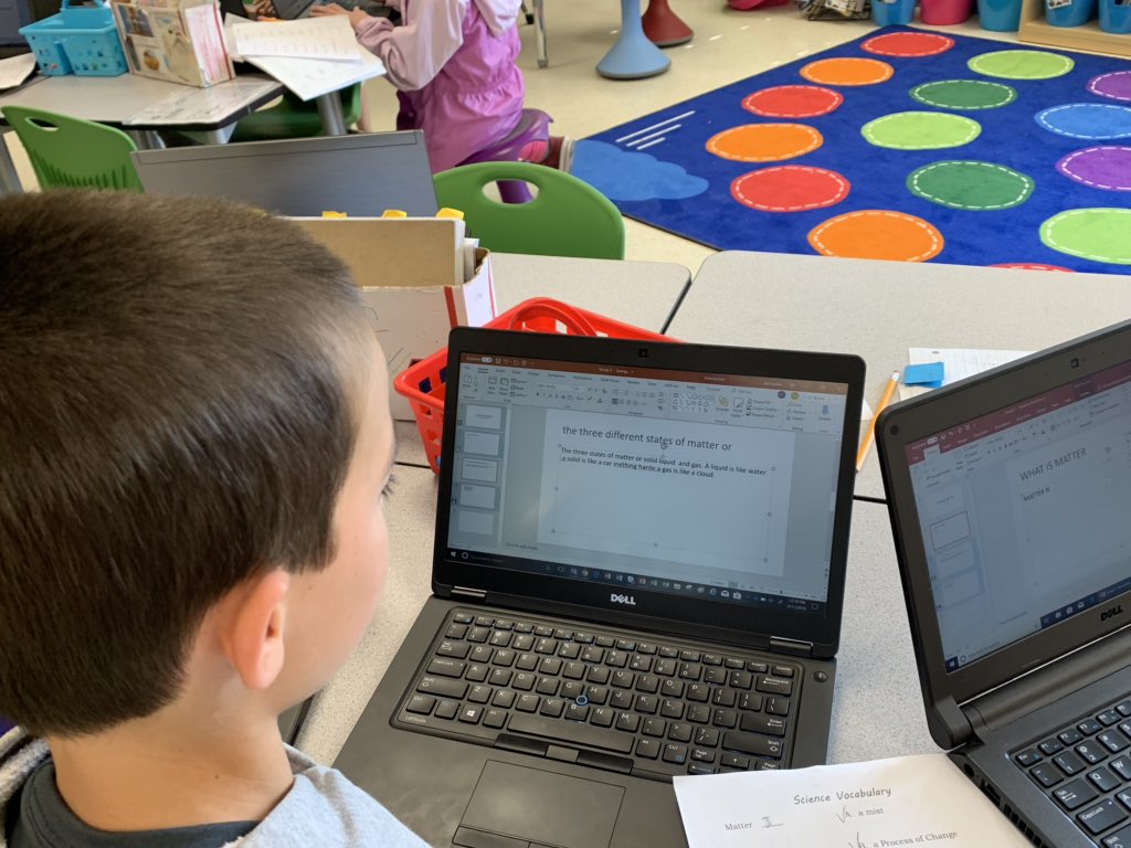 Jerri Sydes (@jerrisydes) on Twitter photo Day 1 of collaborative group projects using <a href="/MicrosoftTeams/">Microsoft Teams</a> in <a href="/MrsAckersonRES/">Olivia Ackerson</a> 3rd grade class <a href="/RES_Bobcats/">Richlands Elementary</a>. Ss were AMAZED they could see each other typing on their screen! I loved seeing their faces 💡 up and I can’t wait to see their final products!!! #onslowdlt Day 1 of collaborative group projects using <a href="/MicrosoftTeams/">Microsoft Teams</a> in <a href="/MrsAckersonRES/">Olivia Ackerson</a> 3rd grade class <a href="/RES_Bobcats/">Richlands Elementary</a>. Ss were AMAZED they could see each other typing on their screen! I loved seeing their faces 💡 up and I can’t wait to see their final products!!! #onslowdlt