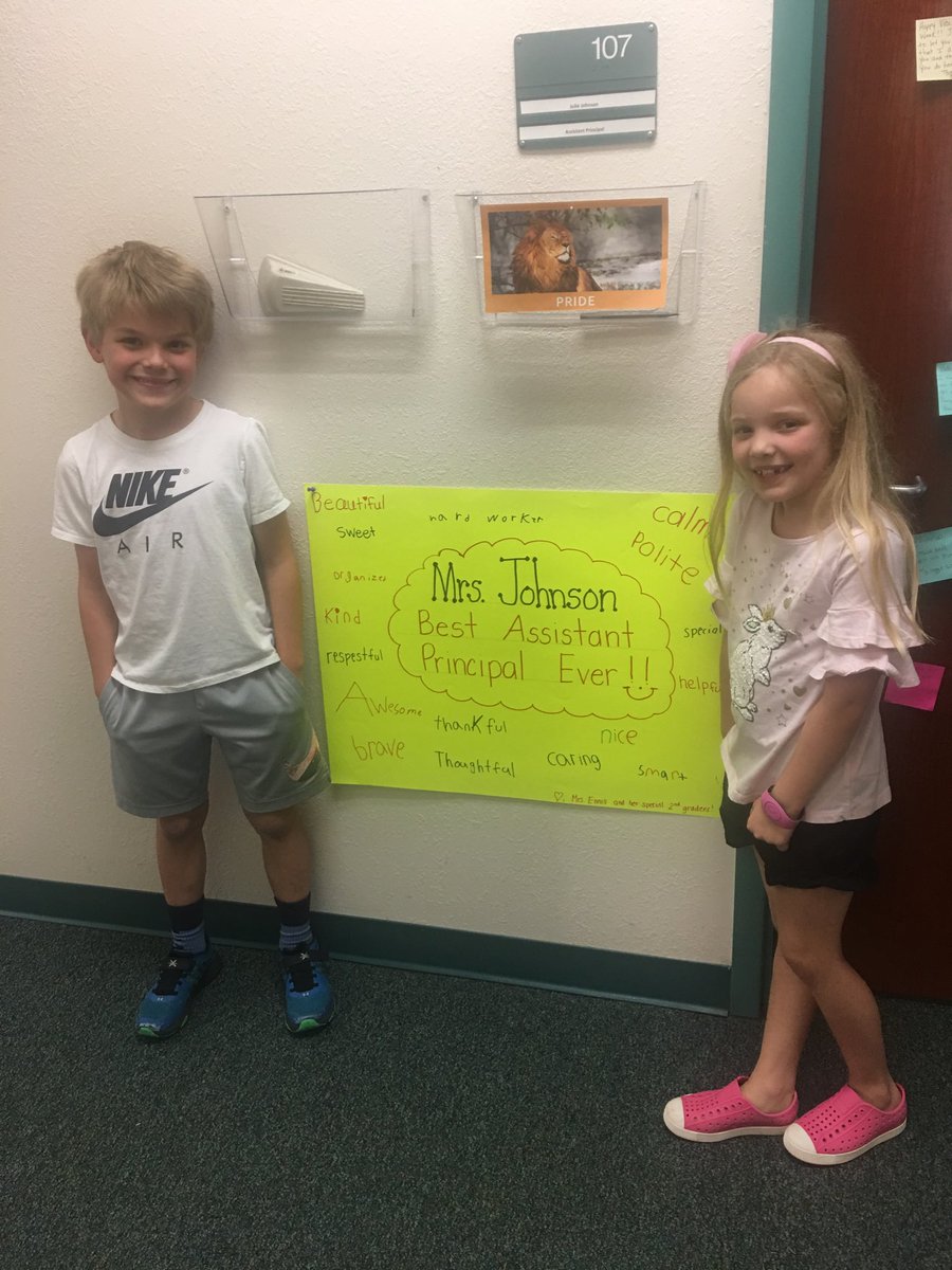 Thank you to our assistant principal Julie Johnson for everything you do! ⁦<a href="/PowhatanES/">Powhatan Elementary</a>⁩ #wearepowhatan