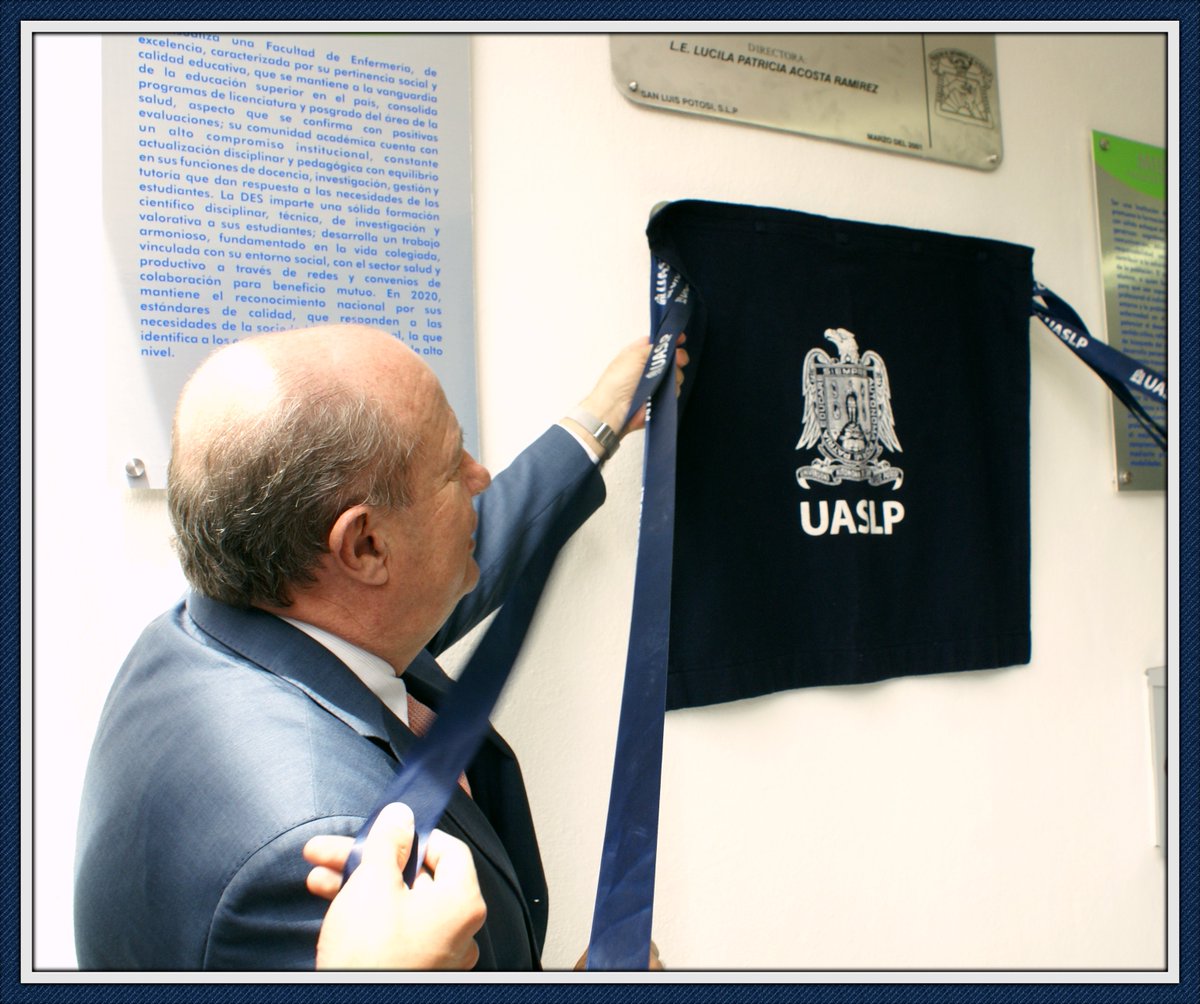 faenuaslp's tweet photo. La Universidad Autónoma de San Luis Potosí @LaUASLP , por conducto de su Facultad @faenuaslp Enfermería y Nutrición, inaugura el tercer nivel del Posgrado, incrementando el espacio dedicado a las actividades Académicas de las Diferentes Especialidades. https://t.co/VYnnc3KW9O