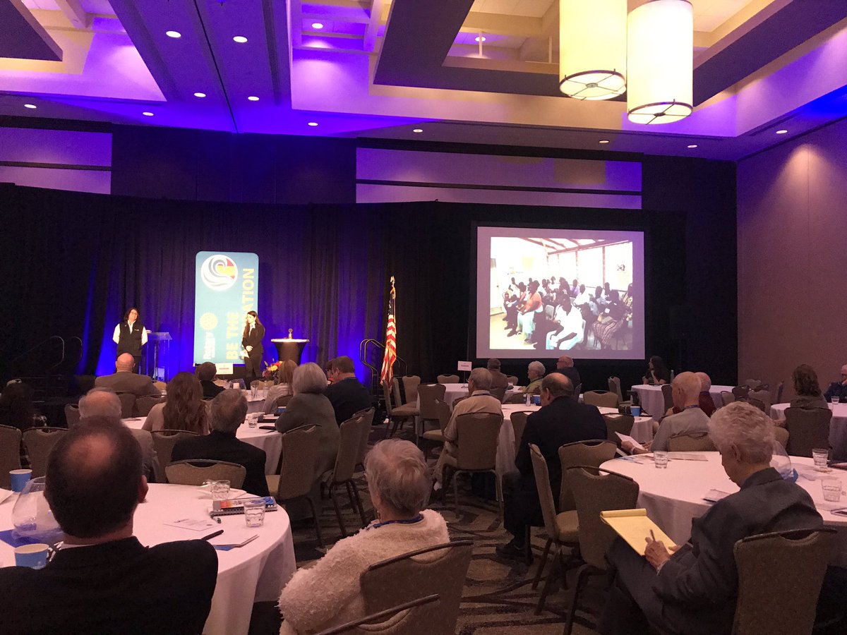 Emily_EXMI's tweet photo. Hearing from Shelly LaBerto and Elizabeth Shobel on the @Rotary Dominica Hearing Project. 

#EpicImpact here... https://t.co/u7eQRl51AQ