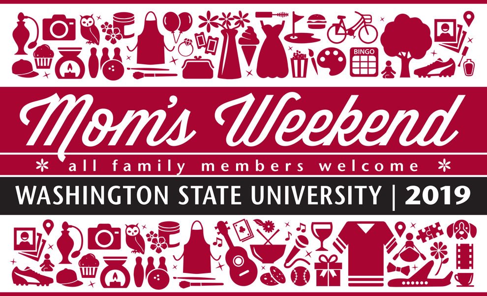 WSUPullman's tweet photo. Throwing this out again ➡️ Here's the OFFICIAL #WSUMomsWeekend calendar. Take a look at all the great events on and off the @WSUPullman campus this weekend! https://t.co/6g8RGsT7Ml ❤️ #WSU #GoCougs https://t.co/vS3I3AMdHz