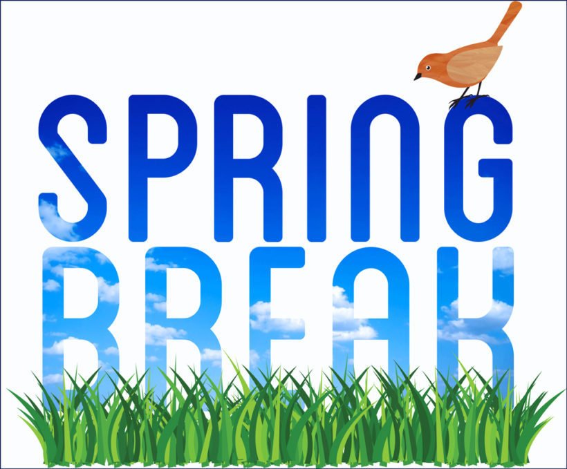 JamesRiverHS's tweet image. Wishing all our students and teachers a happy, relaxing, and safe Spring Break 2019!  Students will be off from school April 15-19.  Remember, Monday, April 22 is a REGULAR school day (weather make-up day). 
#RestUp!
#HaveFun!
#MakeGoodMemories!
#LetsFinishStrongWhenYouReturn!