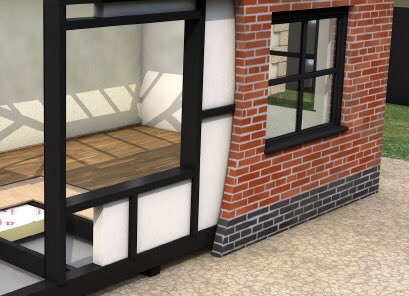 The Leka System Xi has finally arrived. Changing the way conservatory companies operate by offering a fast fitting, clean install with fully bespoke and modular capabilities. The Xi conservatory base and wall system provides engineered innovation. Beat the queues and enquire now.
