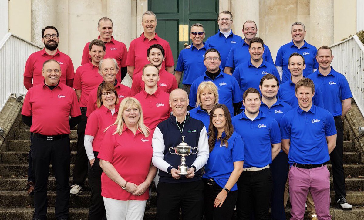 MichaelrDRC's tweet photo. Stena Line Media Masters 2019... cast and crew ⛳️
#StenaLineMediaMasters https://t.co/wcBz2kIfVg