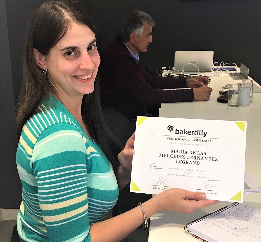 📗 Hoy tuvimos la capacitación sobre Resolución de Problemas. Gracias Pierre Ianni por brindarnos tus conocimientos! <a href="/n_saraceni/">Norberto R. Saraceni</a> <a href="/e_sbarra/">Julio Emilio Sbarra</a> bakertilly.com.ar/spanish/noveda…